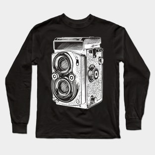 Vintage camera photographer photography Long Sleeve T-Shirt